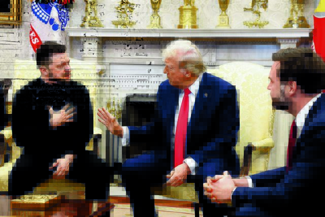 US President Donald Trump welcomes Ukrainian President Volodymyr Zelensky to the White House