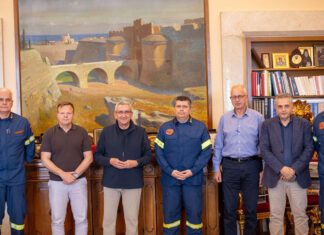 Συνάντηση στην Περιφέρεια Ν. Αιγαίου ενόψει της αντιπυρικής περιόδου