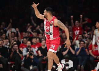 Ολυμπιακός – Μονακό 91-70: 1-0 με «X-factor» Τζόσεφ και «διπλό» Μιλουτίνοβ