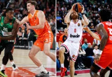 Η βαθμολογία της Euroleague μετά τη νίκη του Ολυμπιακού και την ήττα του Παναθηναϊκού – Φουλ για πρωτιά οι «κόκκινοι», να αποφύγουν τα play in θέλουν οι «πράσινοι»