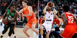 Η βαθμολογία της Euroleague μετά τη νίκη του Ολυμπιακού και την ήττα του Παναθηναϊκού – Φουλ για πρωτιά οι «κόκκινοι», να αποφύγουν τα play in θέλουν οι «πράσινοι»