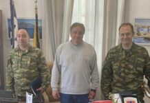 Ο νέος Διοικητής της ΔΑΝ Καρπάθου επισκέφθηκε τον Δήμο Η.Ν. Κάσου