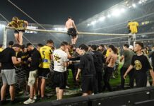 Η γιορτή της ΑΕΚ για την κατάκτηση του πρωταθλήματος (video)