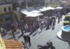 Σκηνές ντροπής στην Παλιά Πόλη: Άγριος καβγάς με ντελιβερά, σπασμένα ποτήρια και επέμβαση αστυνομίας & ΕΚΑΒ