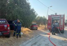 Πυρκαγιά στις Καλυθιές Ρόδου