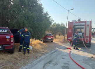 Πυρκαγιά στις Καλυθιές Ρόδου