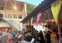 Με λαμπρότητα και πλήθος πιστών η πανήγυρη του Αγίου Φανουρίου