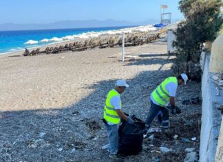 Δήμος Ρόδου: Εκτεταμένες παρεμβάσεις καθαριότητας σε όλο το νησί μέσα στον Αύγουστο
