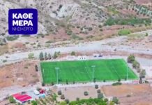 Γ. Χατζημάρκος: Παραδόθηκε το νέο γήπεδο στην Απολακκιά