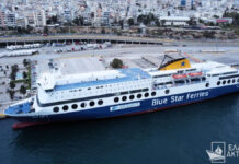 Εκτός δρομολογίων το BLUE STAR 2