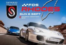 Ο Ιαβέρης στη Ρόδο για το 9ο Festival of Speed με μήνυμα ζωής για την οδική ασφάλεια