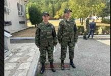 Ορκίστηκαν στην Καρδίτσα οι δύο πρώτες γυναίκες στρατονόμοι στην Ελλάδα, δείτε βίντεο